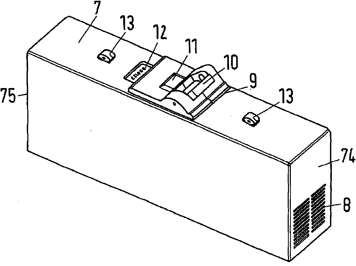 Installation switch device with protective device