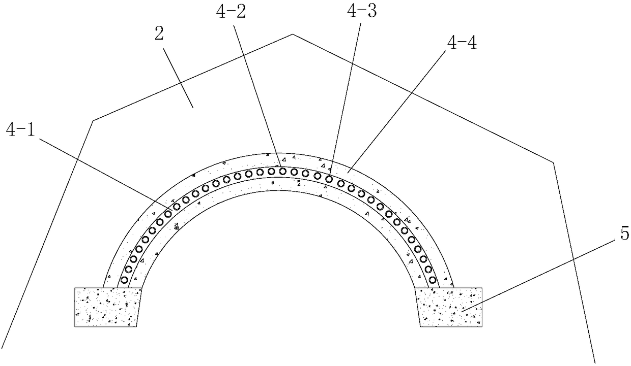 Construction Technology of Tunnel Type Pile Foundation with Super Large Section and Large Dip Angle