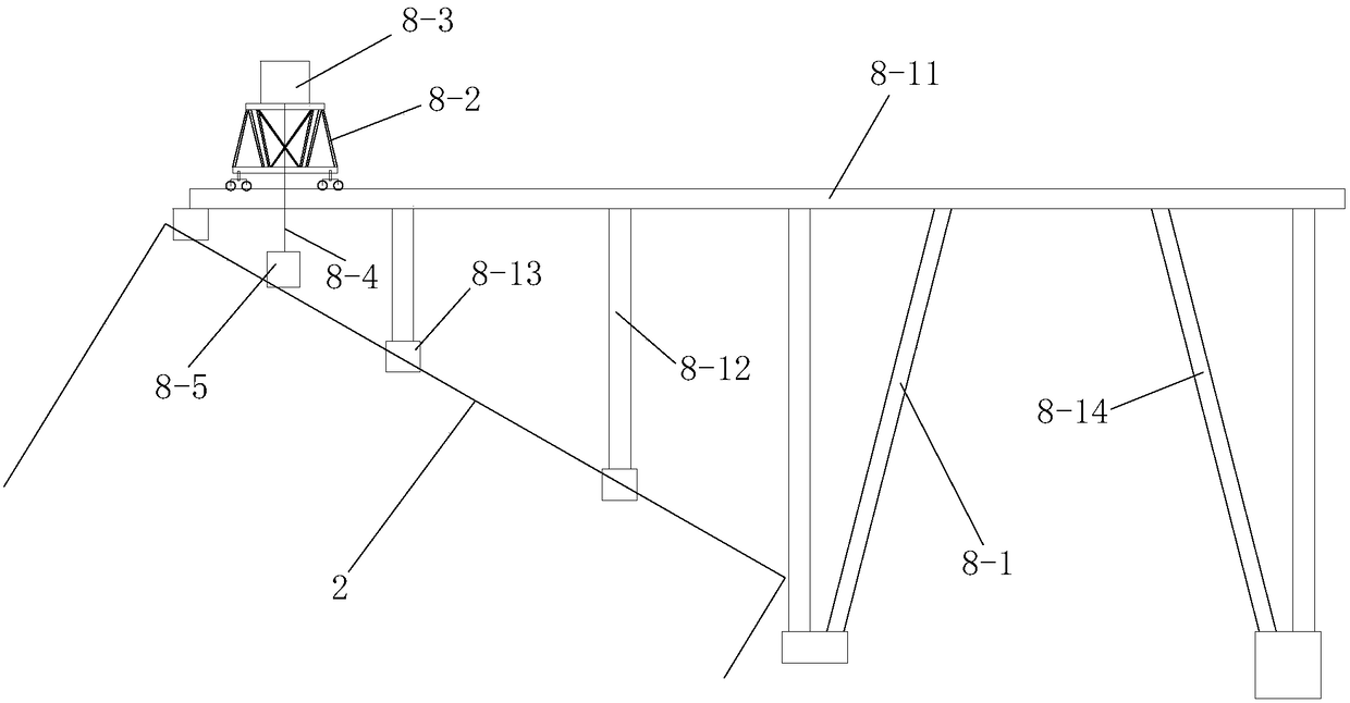 Construction Technology of Tunnel Type Pile Foundation with Super Large Section and Large Dip Angle