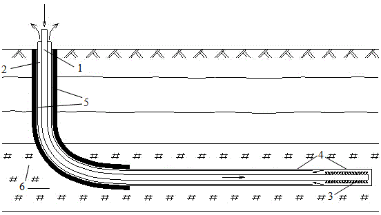 Method for constructing horizontal salt rock dissolving cavity reservoirs