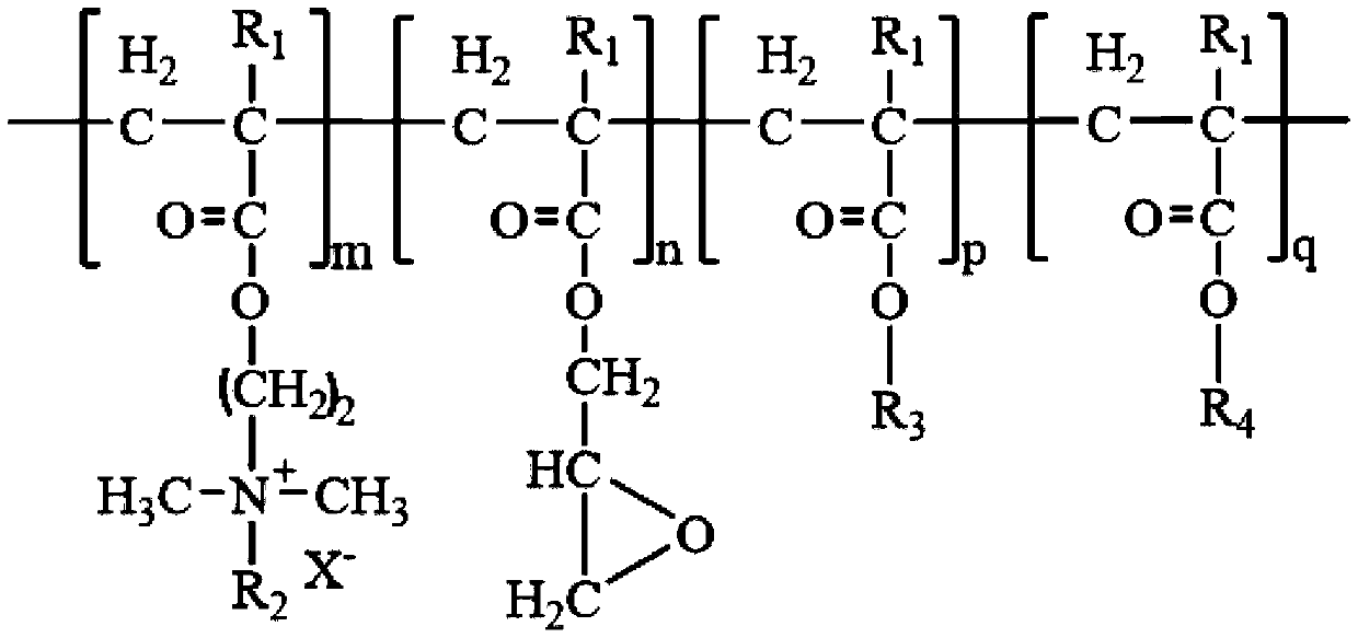 Epoxy resin anticorrosive coating with fluoropolymer modified montmorillonite as well as preparation method and application of coating