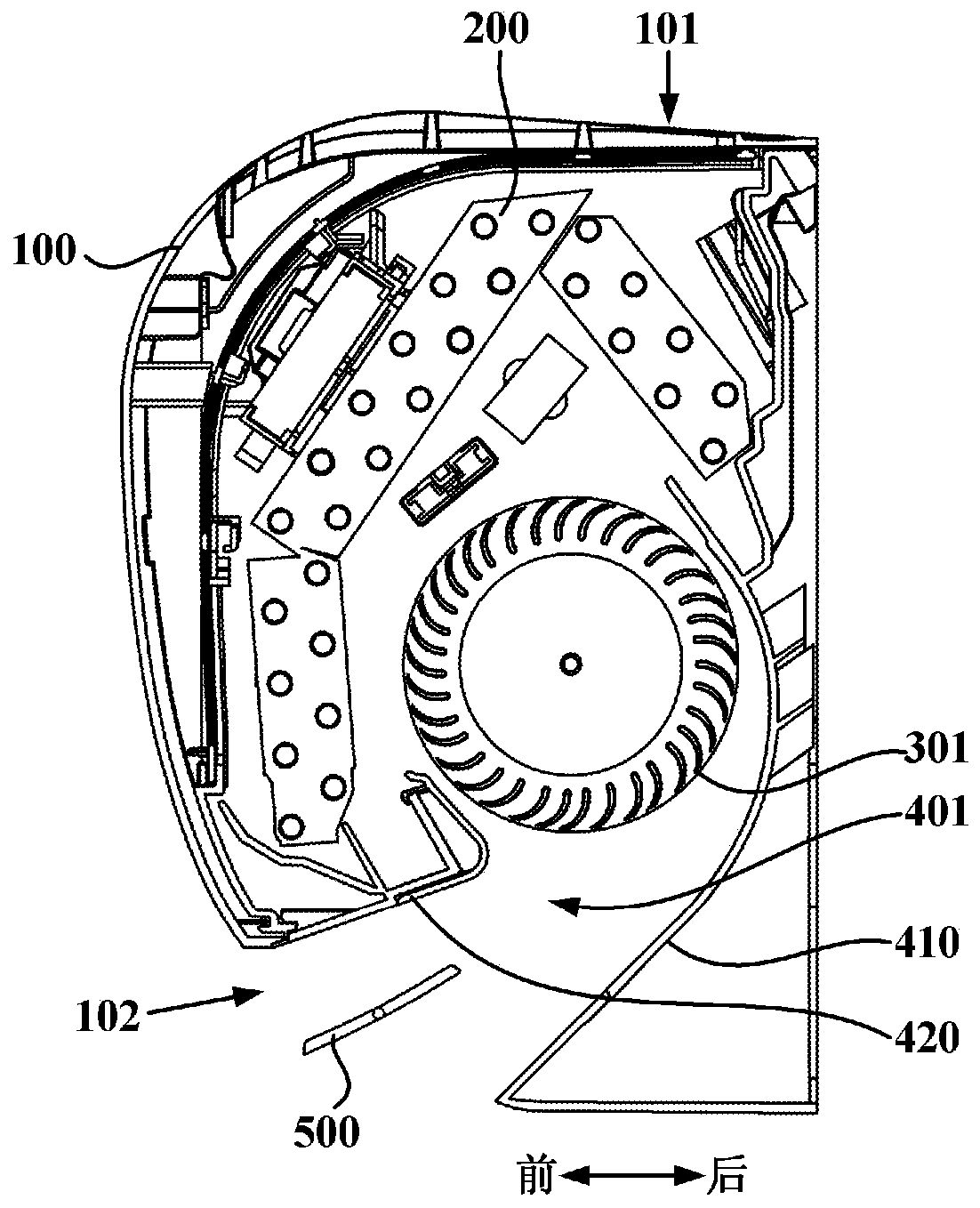 Wall-mounted air conditioner indoor unit