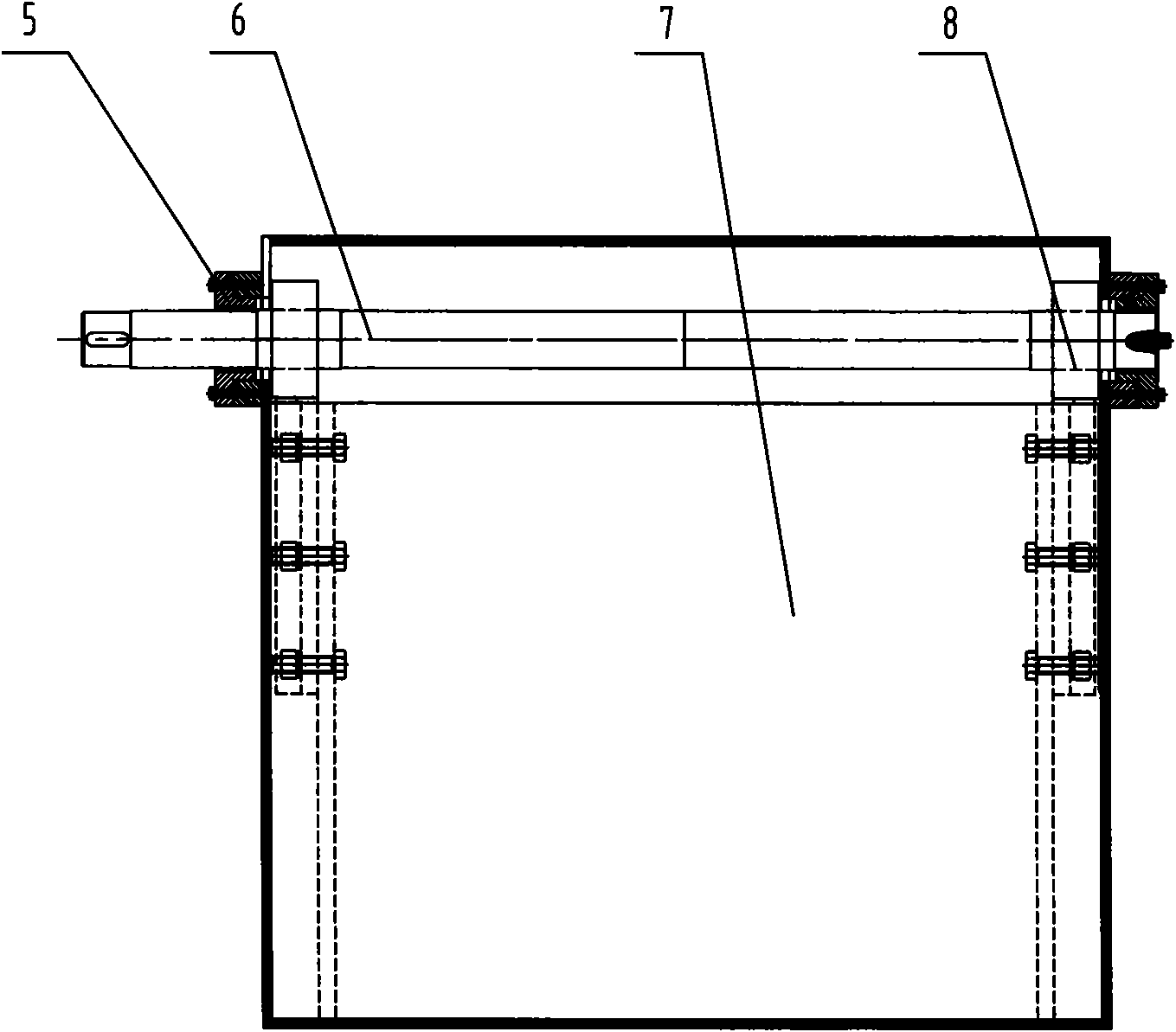 Turn-plate detachable hydraulic gate