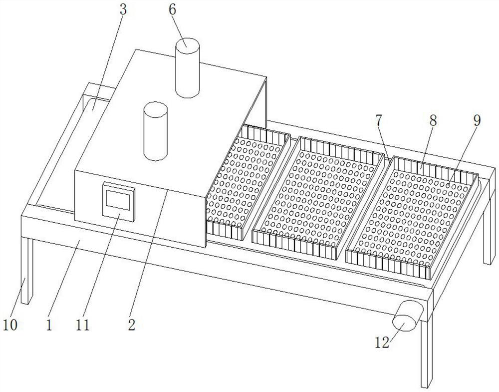 Fruit perforating equipment for making preserved fruit