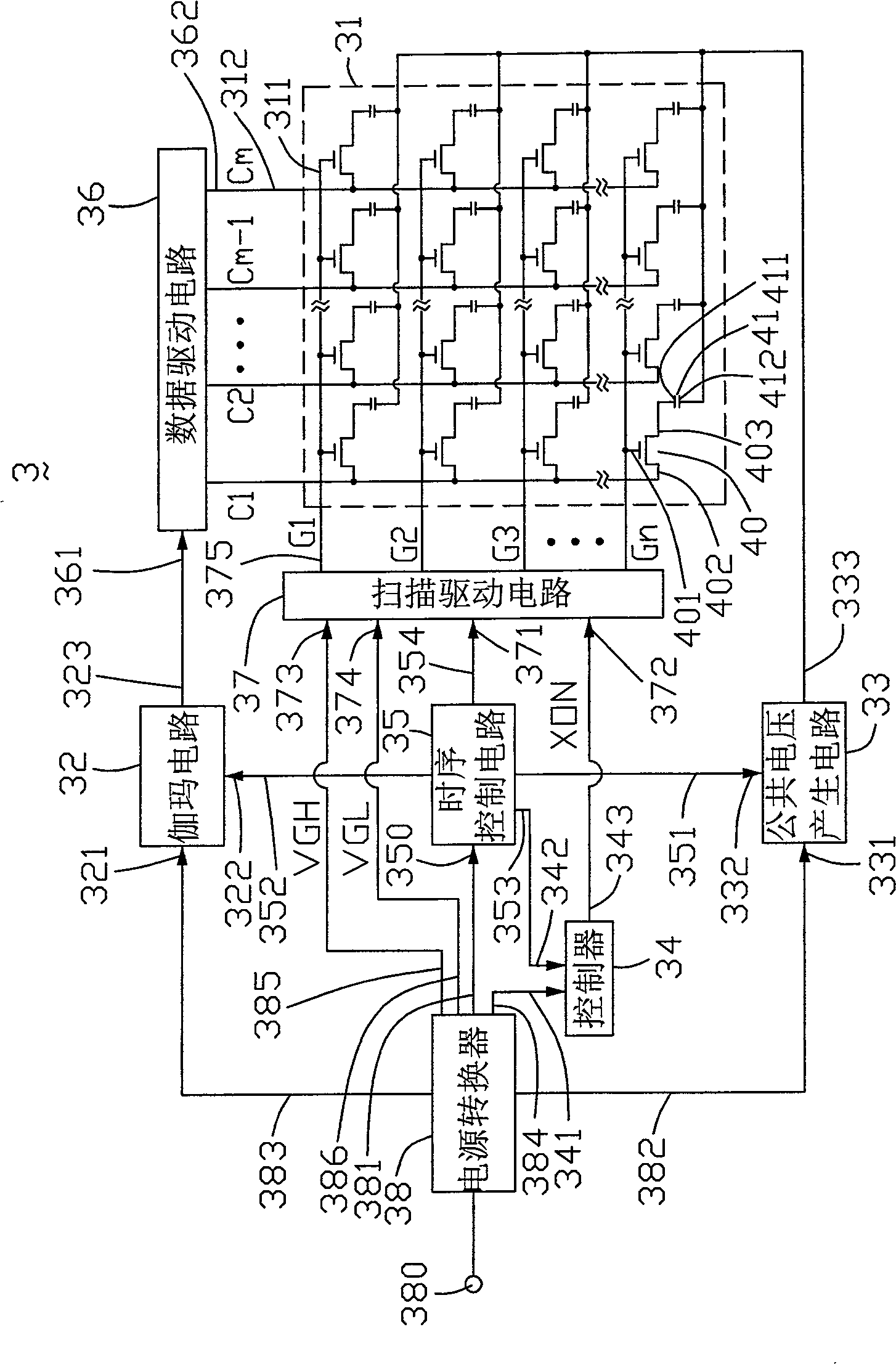 LCD device and its display method