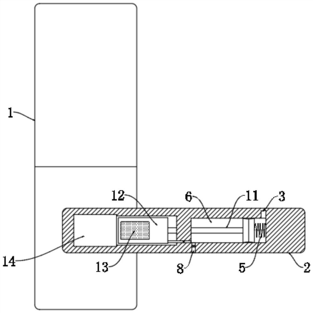 Fingerprint lock with finger cleaning function