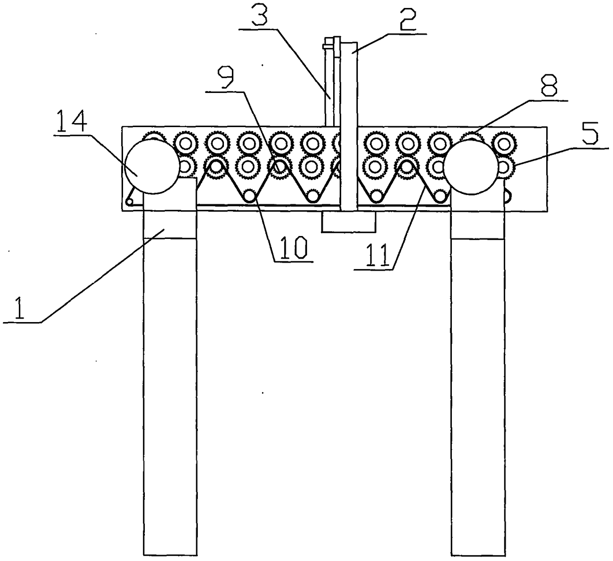 A plasma cutting machine