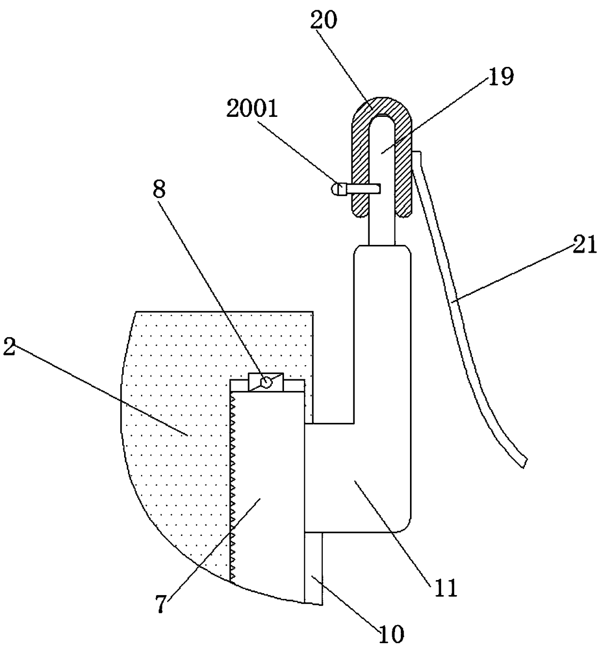 Limb support frame for burn patient