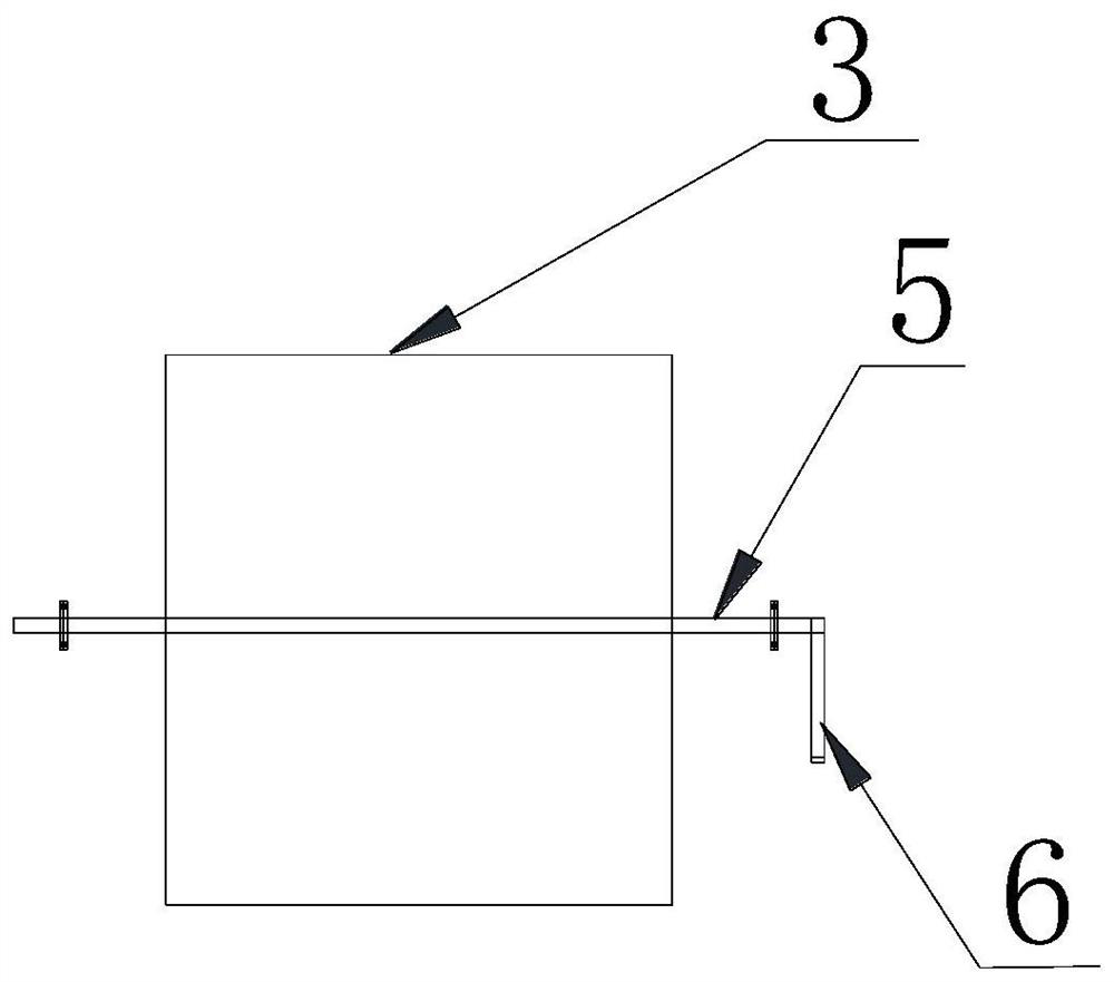 Blanking point adjusting device for coal conveying belt