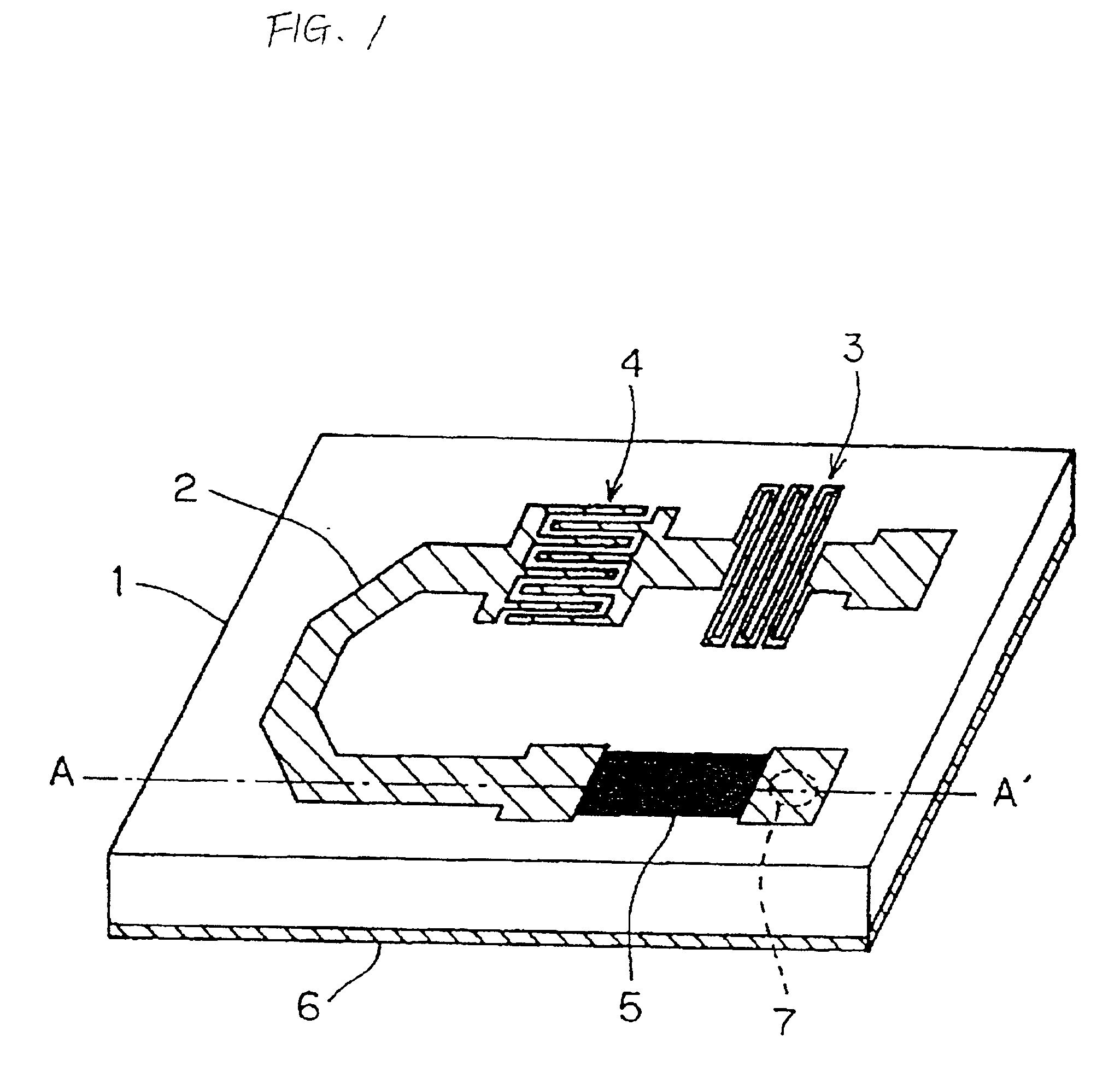 High frequency circuit chip and method of producing the same