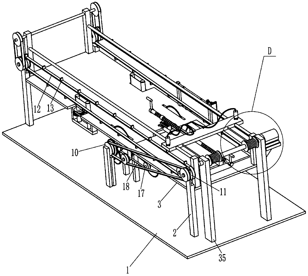 Cutting and polishing equipment for plastic-wood plate