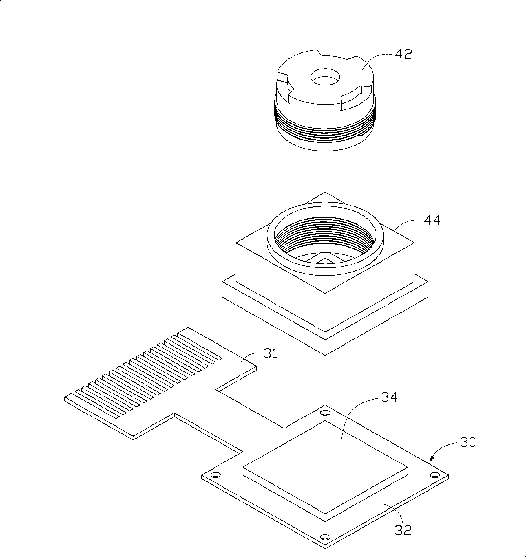 Camera module group and its assembled method and portable electronic device