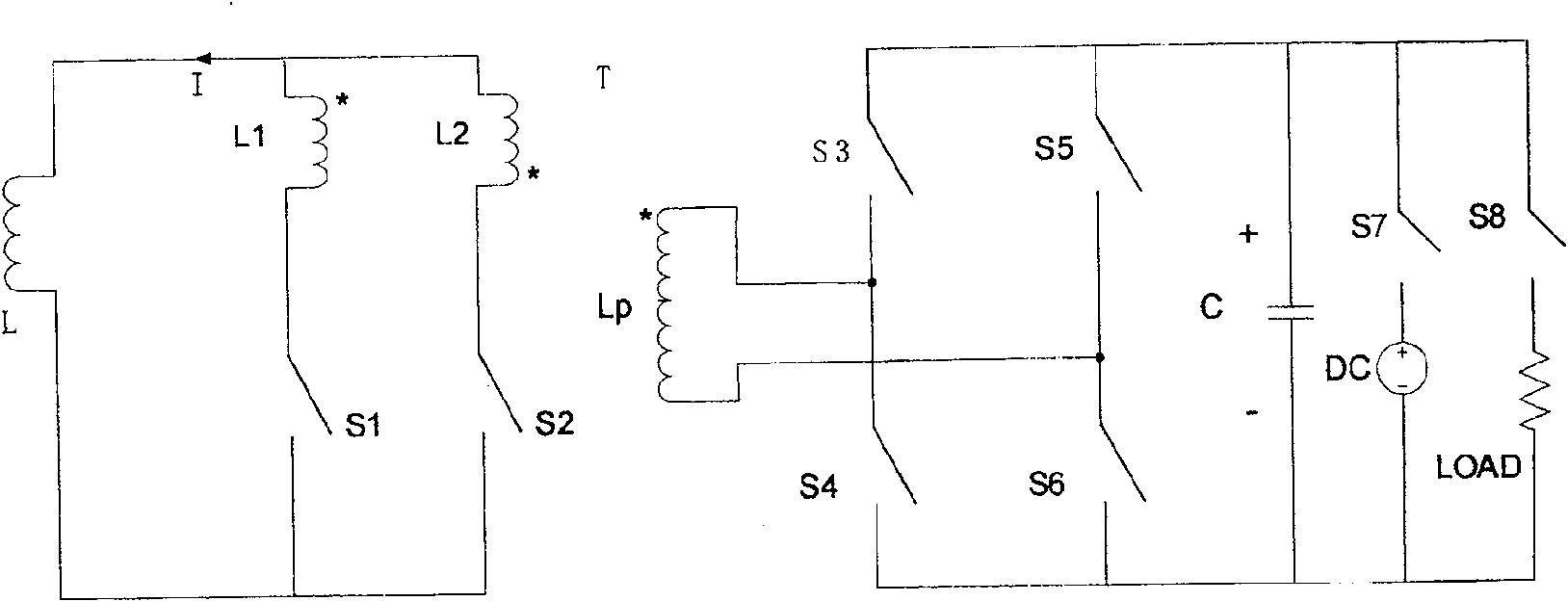 Method for controlling charging and discharging currents of adjuster for superconducting magnet