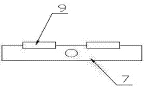 Building formwork supporting device convenient to transport and use