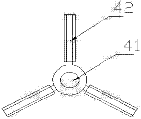 Building formwork supporting device convenient to transport and use