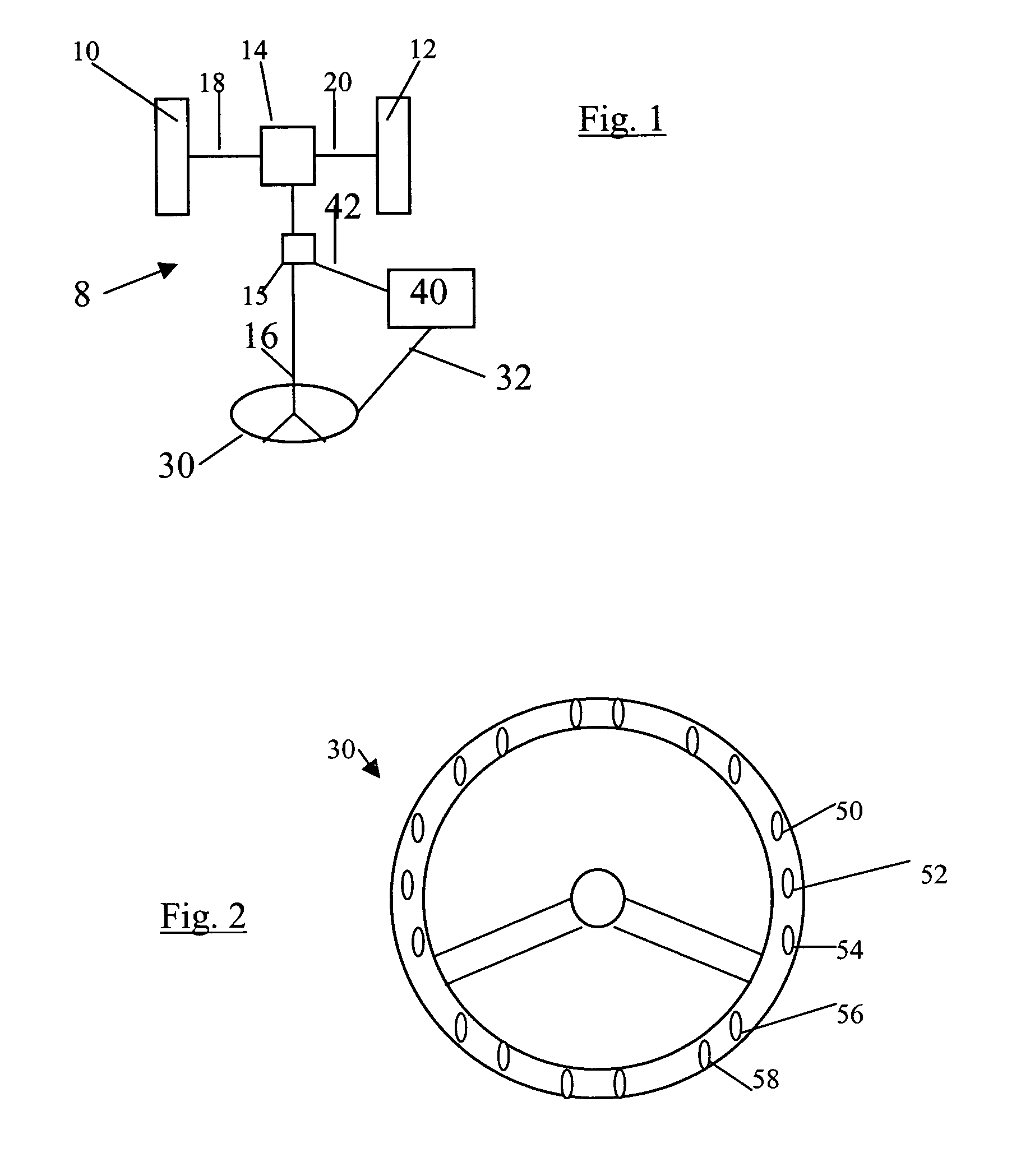 Variable power steering assist using driver grip pressure