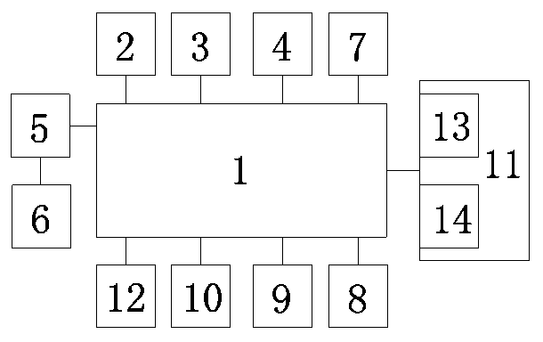 Table lamp monitor system