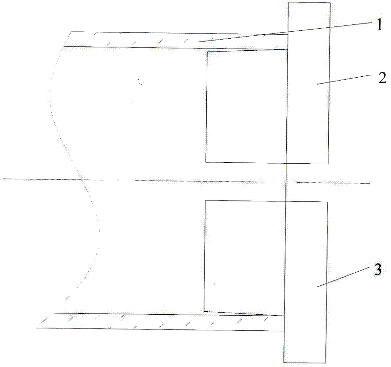 Round setting technique for pipe end of large-size pipe fitting