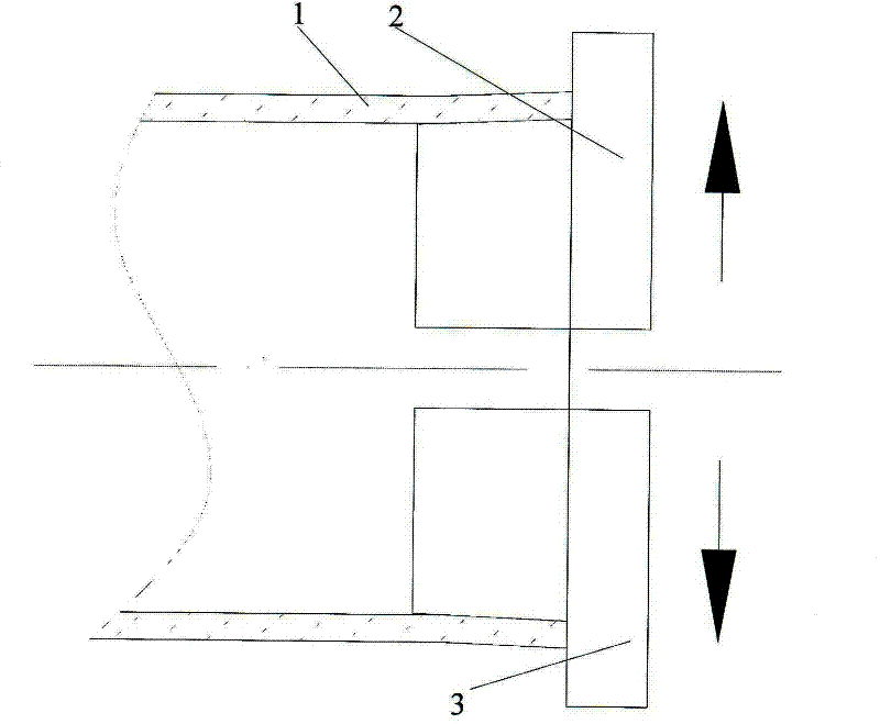 Round setting technique for pipe end of large-size pipe fitting