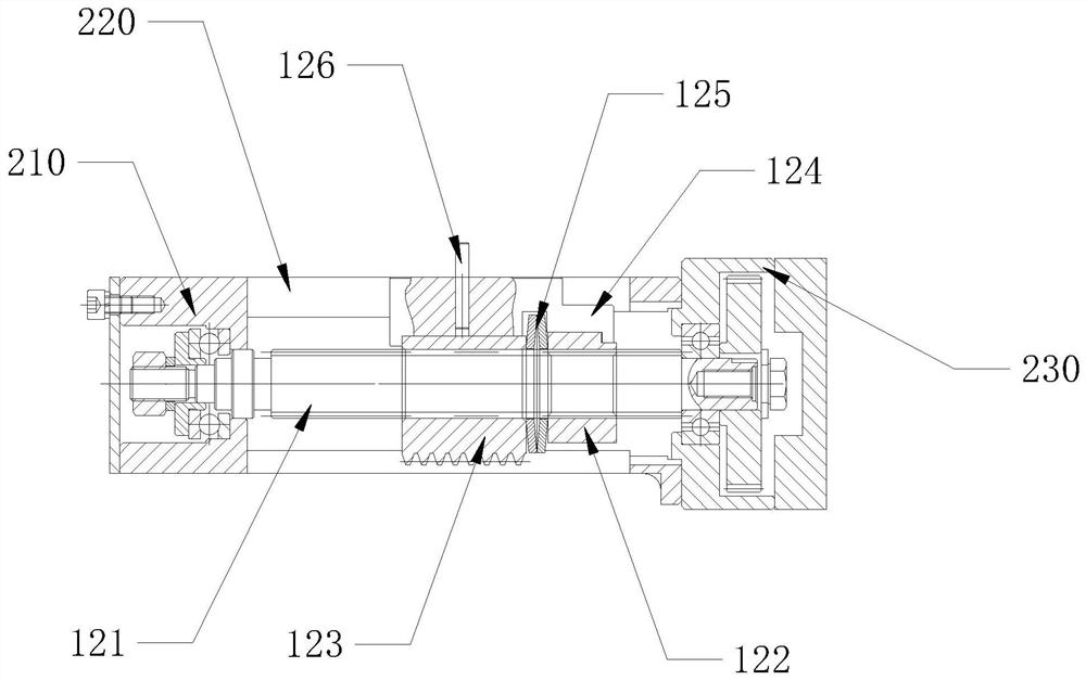 Brake gear shifting device based on motor driving and vehicle