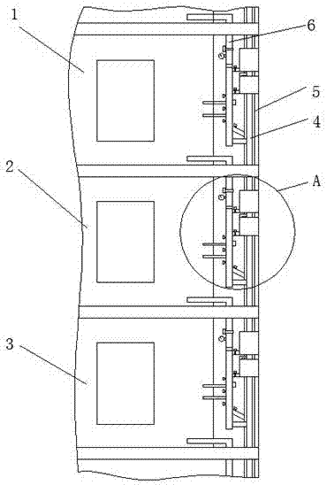 Waste water treatment pipe for building