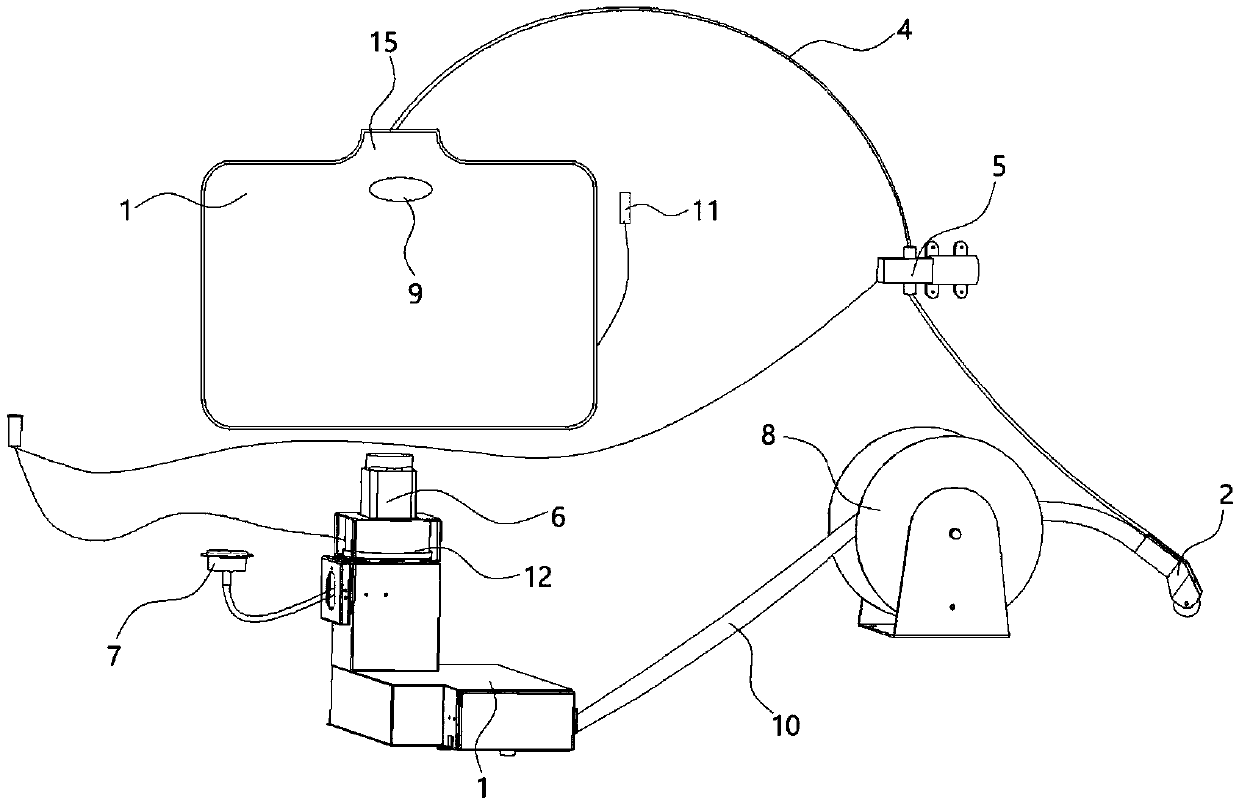 Foam suspension cleaning system