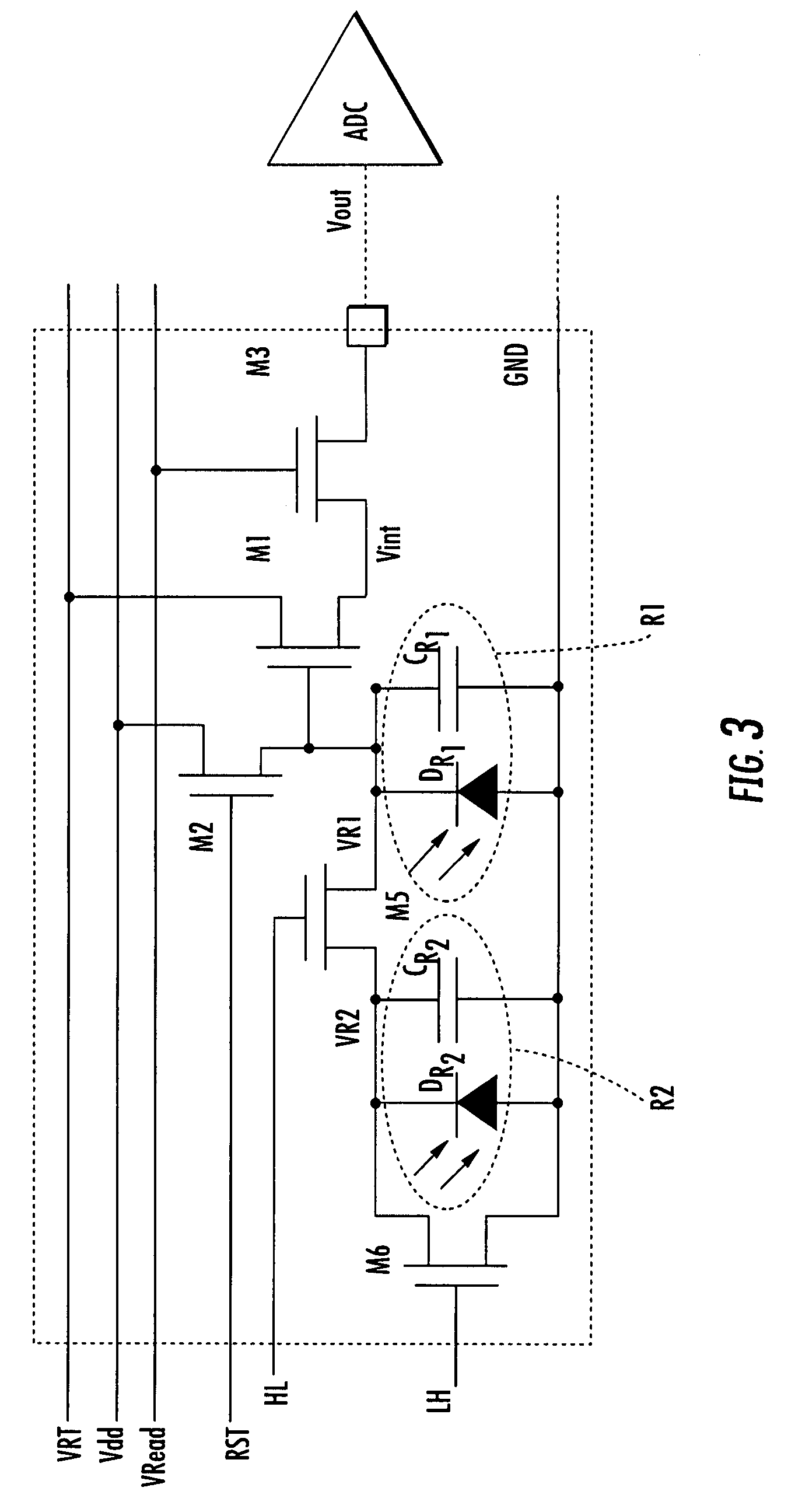 Variably responsive photosensor