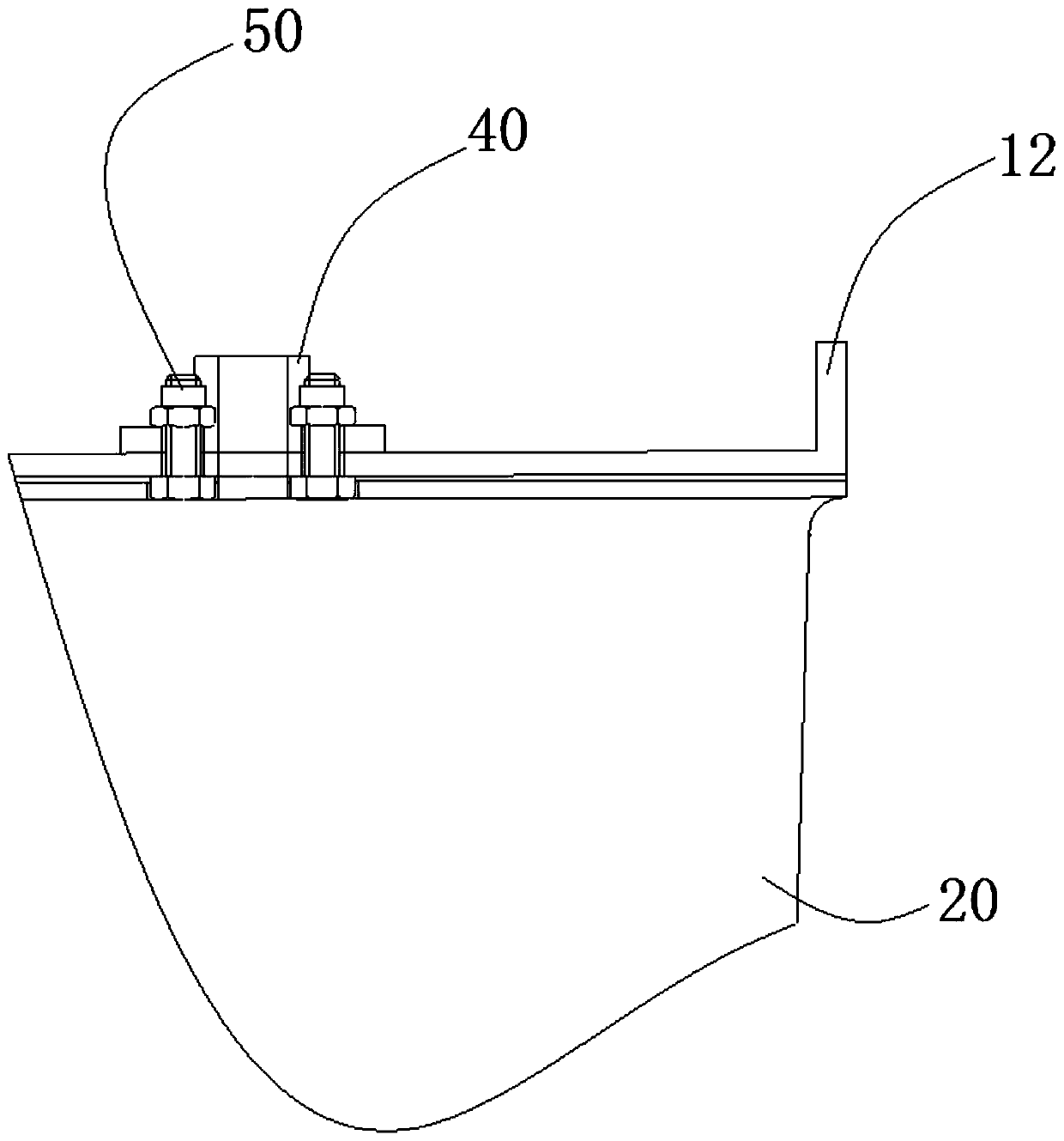 Damped fan case