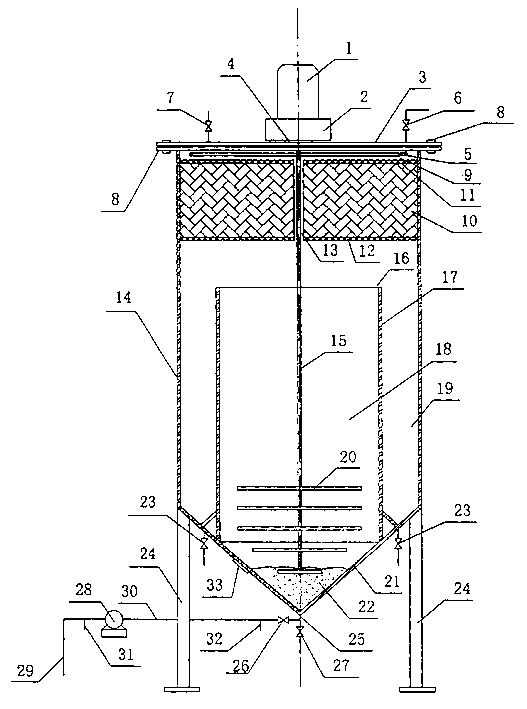 Efficient solid-liquid separator