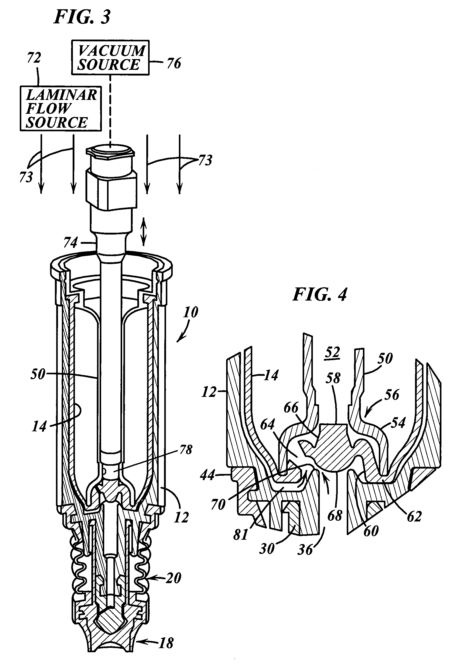 Dispenser and apparatus and method for filling a dispenser