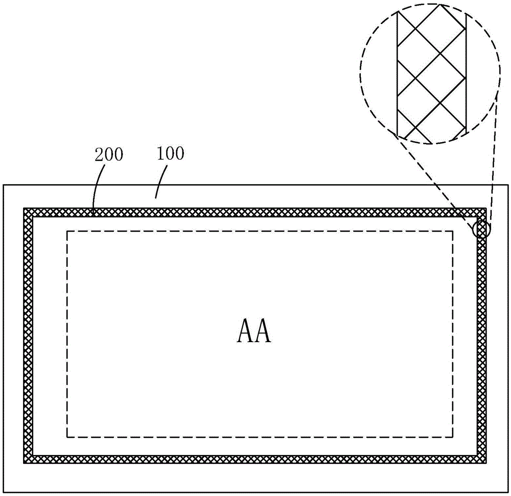 Packaging structure and method of display panel