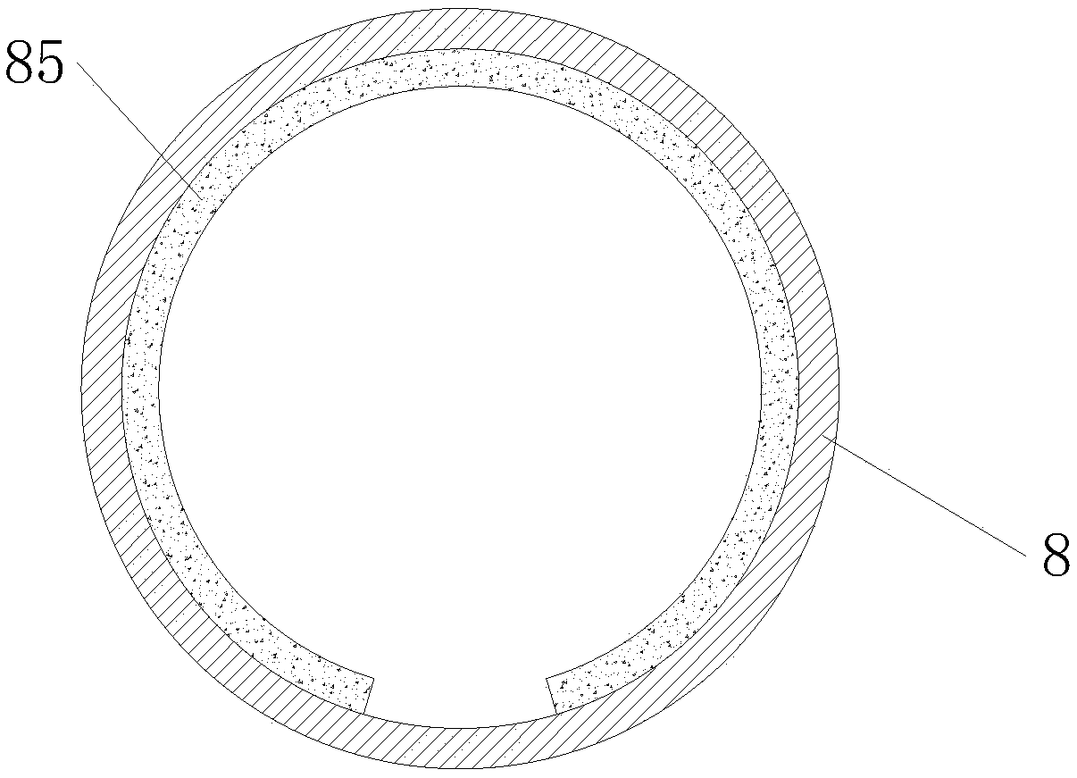 Direct discharging structure used for washing and drying integrated machine and drying control method for washing and drying integrated machine