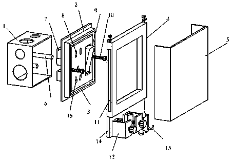 Household socket switch panel capable of preventing plug loosening