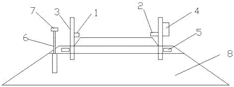 Road roadbed foundation bed long-term power stability evaluation system