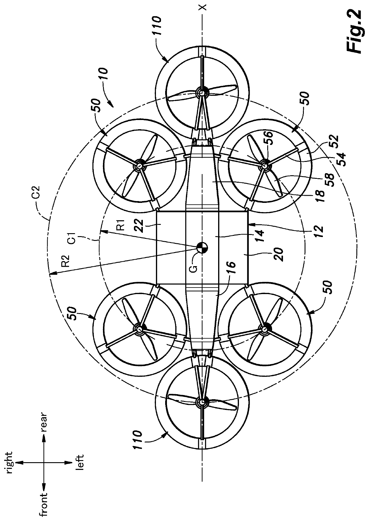 Ducted fan device