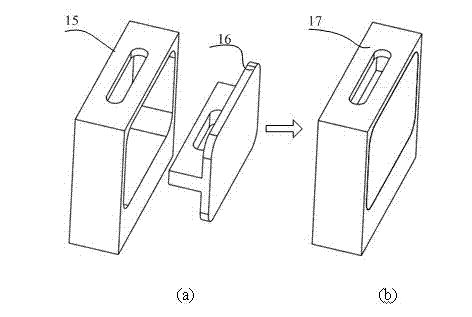 Faraday cup sensing device used in electron beam processing beam quality test