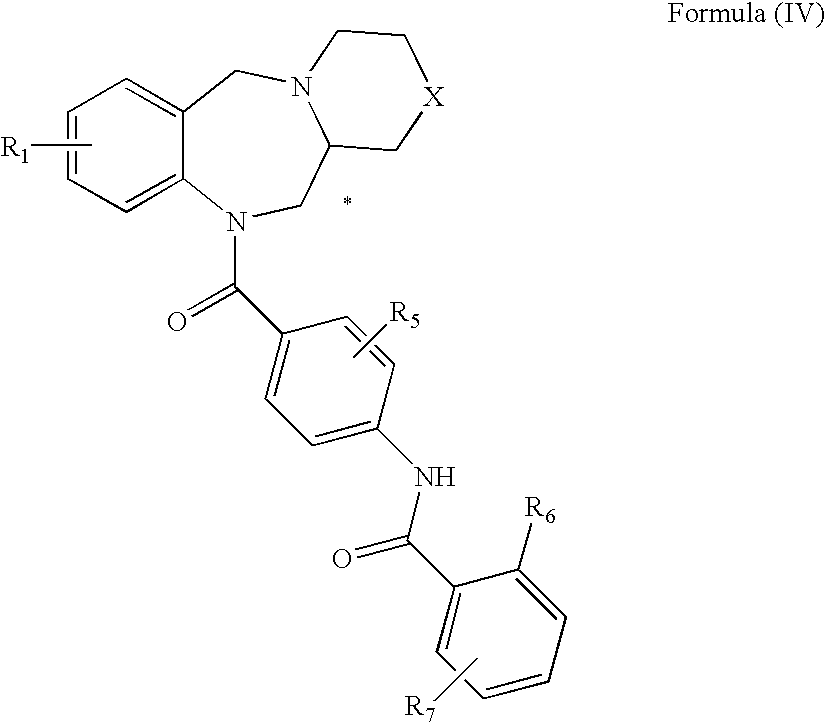 Tricyclic benzodiazepines as vasopressin receptor antagonists