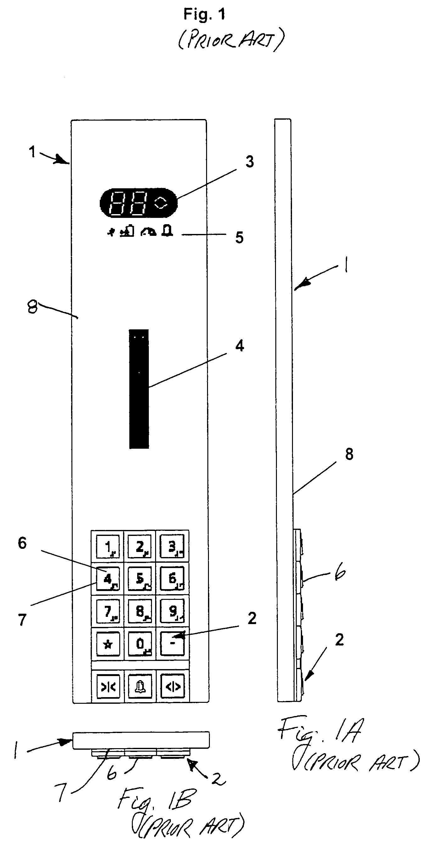 Elevator car operating panel