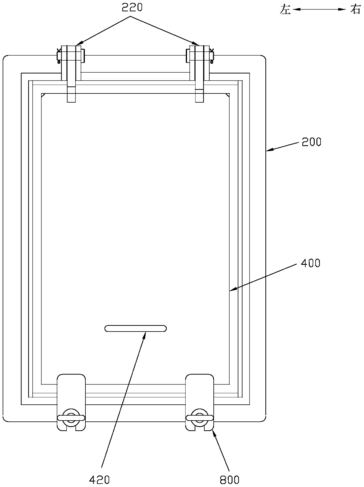 Marine louver structure