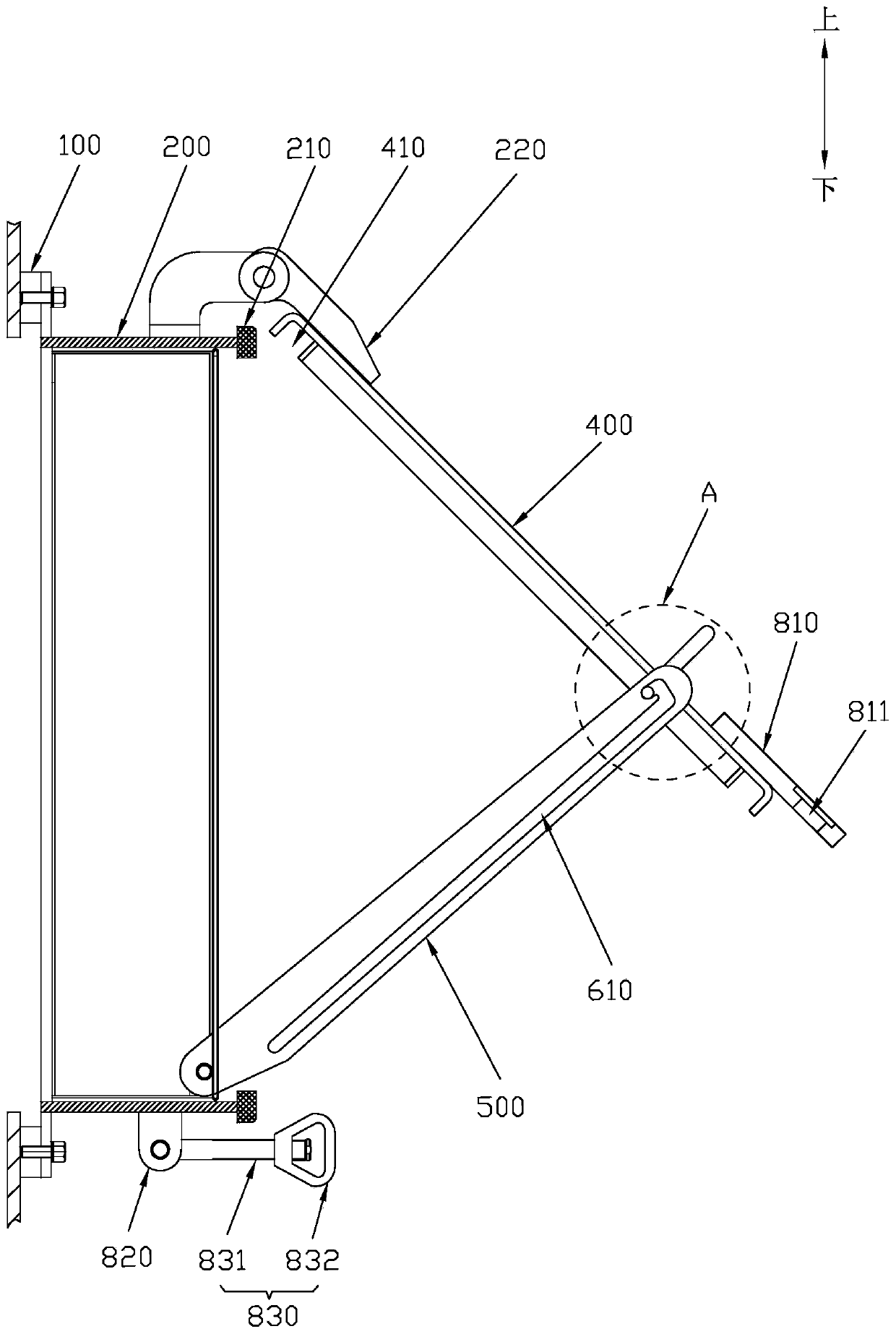 Marine louver structure