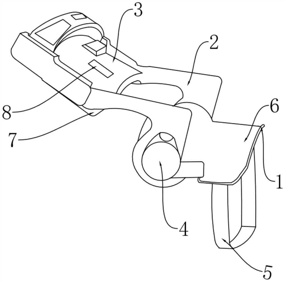 Intelligent force measurement type joint rehabilitation traction brace and information management system