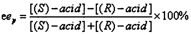 Method for preparing (S)-2-phenylbutyric acid by stereoselective enzyme catalytic hydrolysis