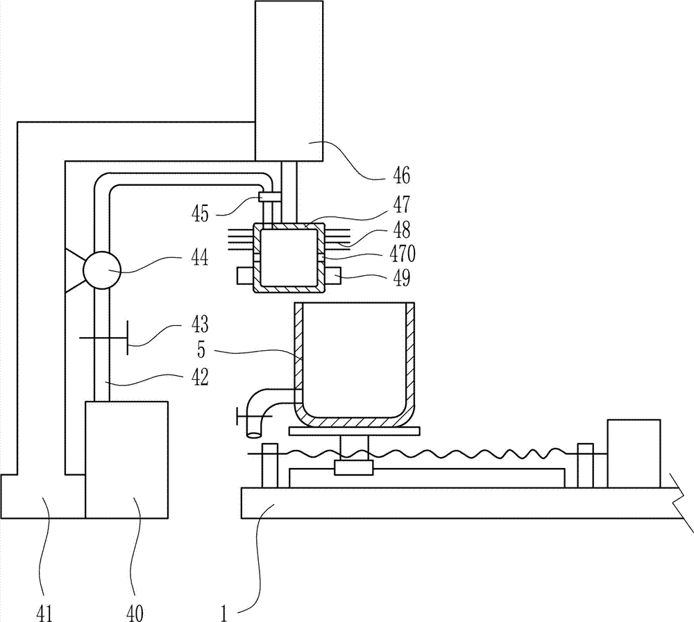 Rare-earth material liquid oil removal device convenient to clean