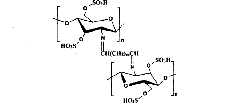 Sulfonated cross-linked chitosan resin type solid acid catalyst and preparation method thereof