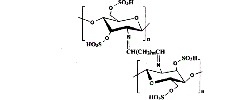 Sulfonated cross-linked chitosan resin type solid acid catalyst and preparation method thereof