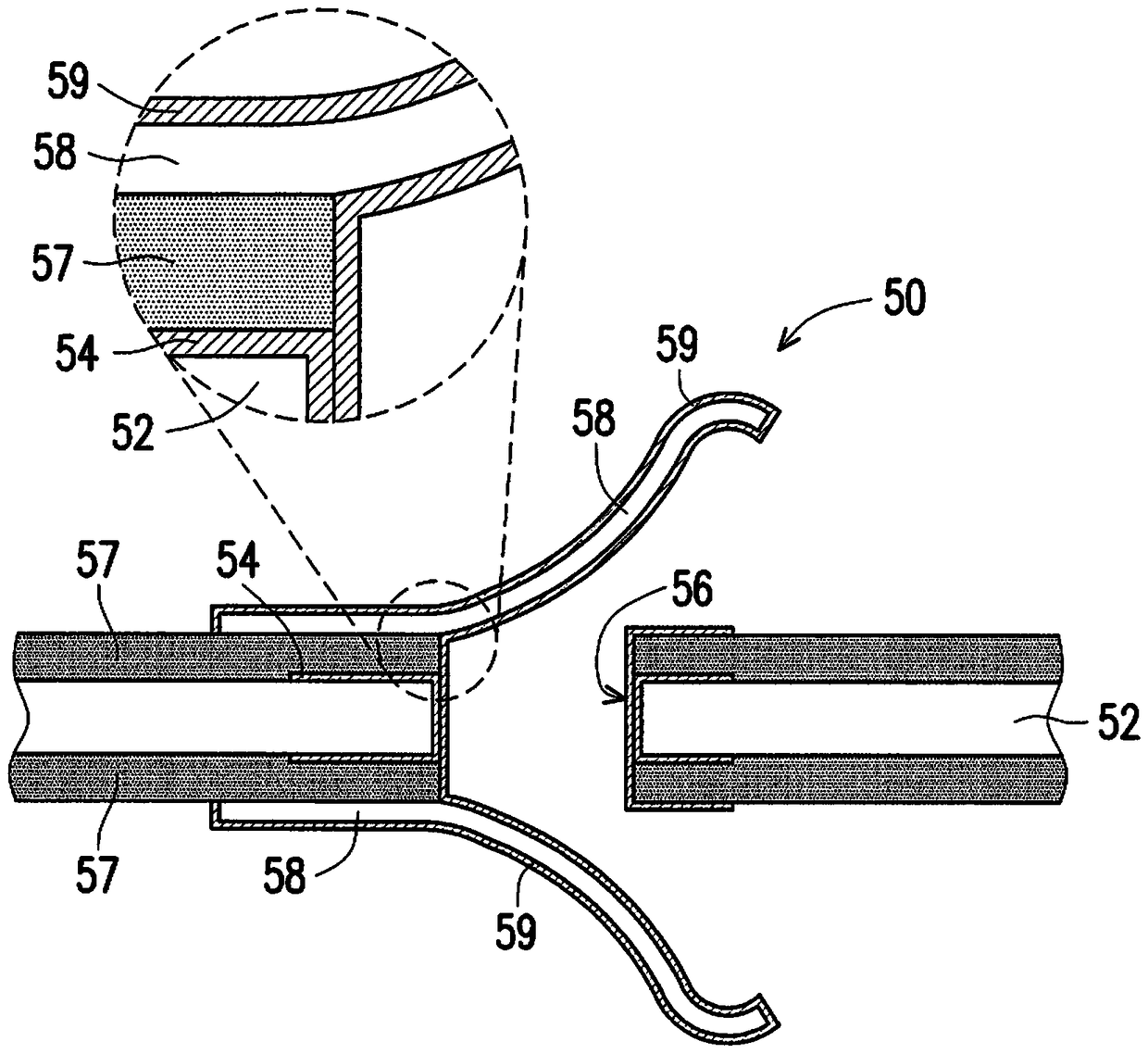 Connector structure and method of making the same