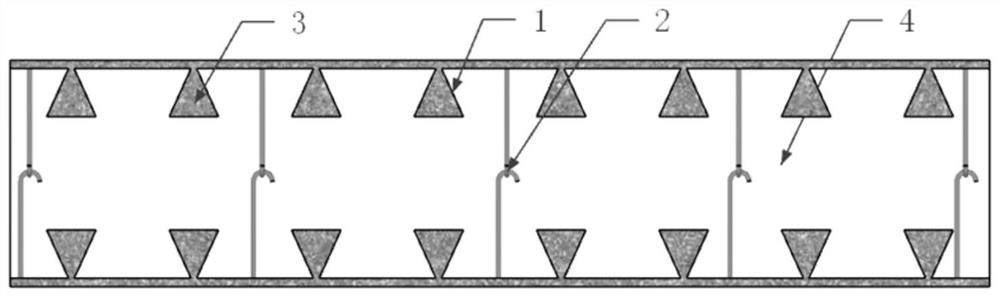 UHPC (Ultra High Performance Concrete)-necking type profiled steel sheet composite template composite shear wall