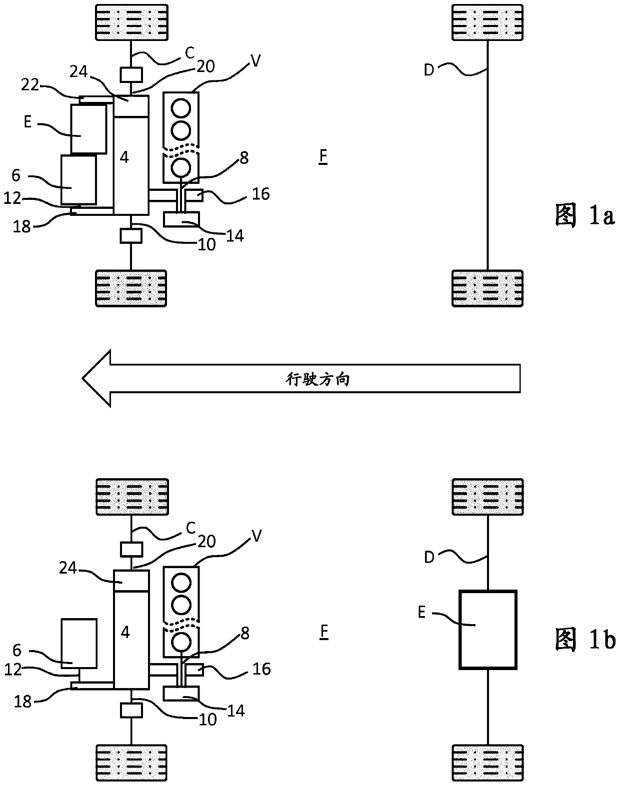 Hybrid drive train