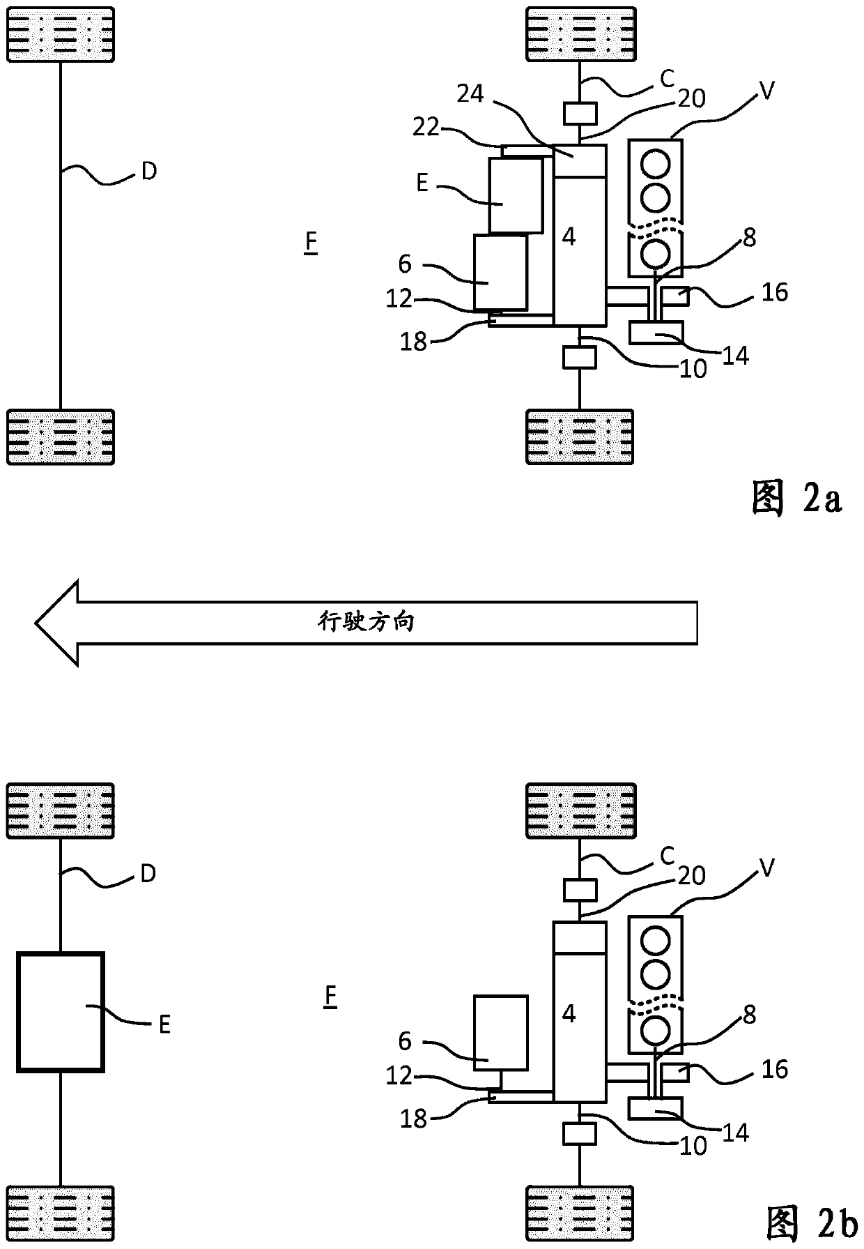 Hybrid drive train