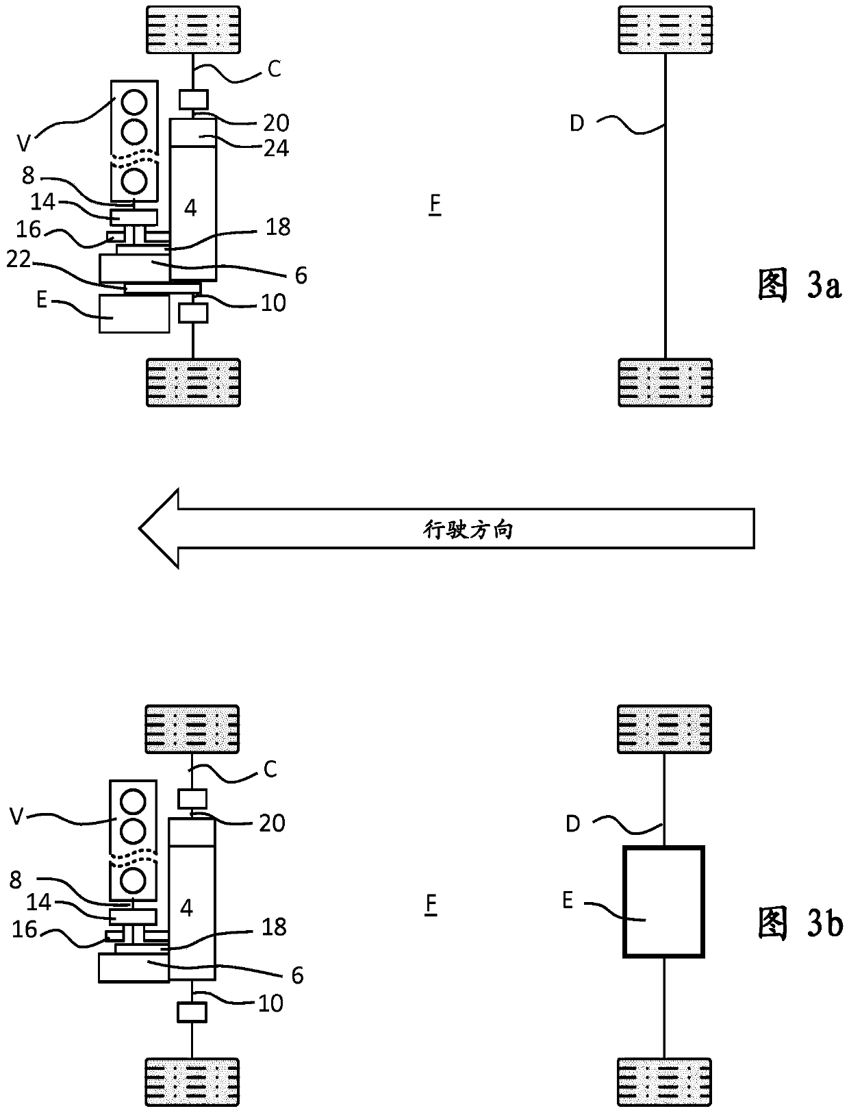 Hybrid drive train